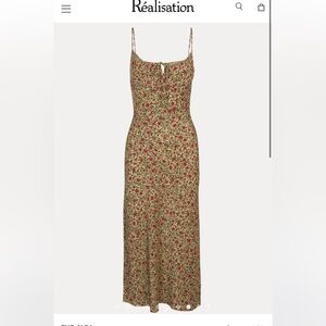 Réalisation Par Alba dress in the Dahlia print size small.